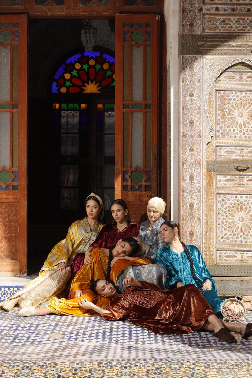 Gandoura Velvet Caftan