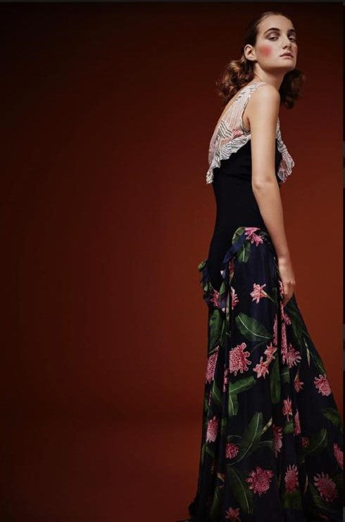 Silk Blue Ana Dress - 85% off