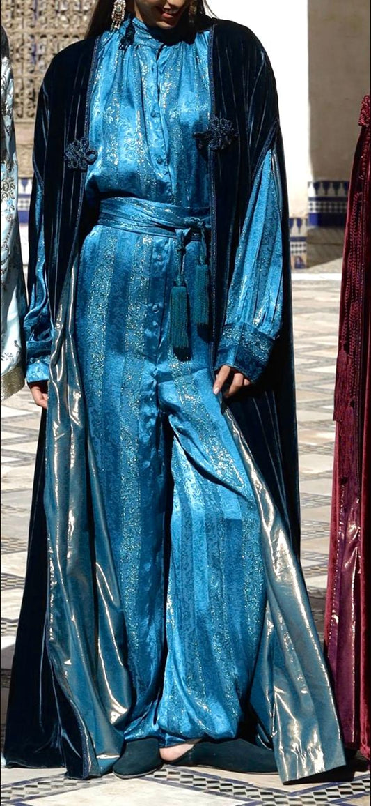 Silk Moroccan Jumpsuit