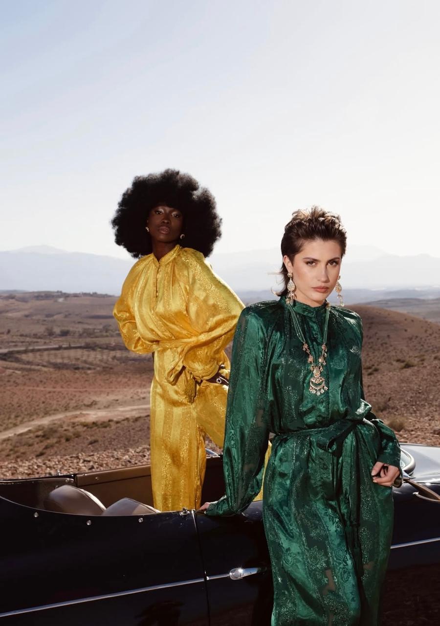Silk Moroccan Jumpsuit
