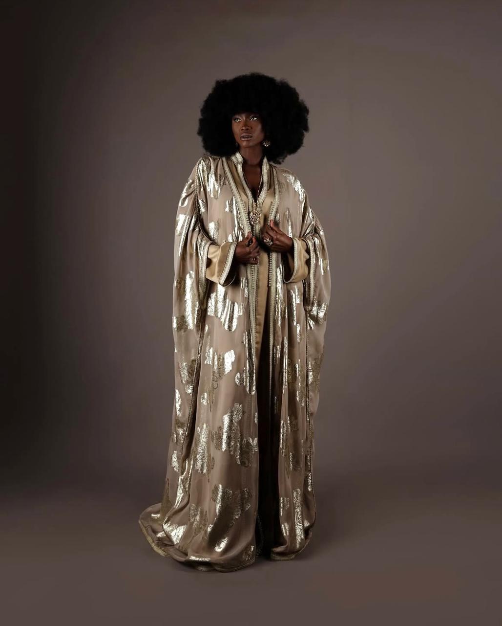 Metallic Caftan
