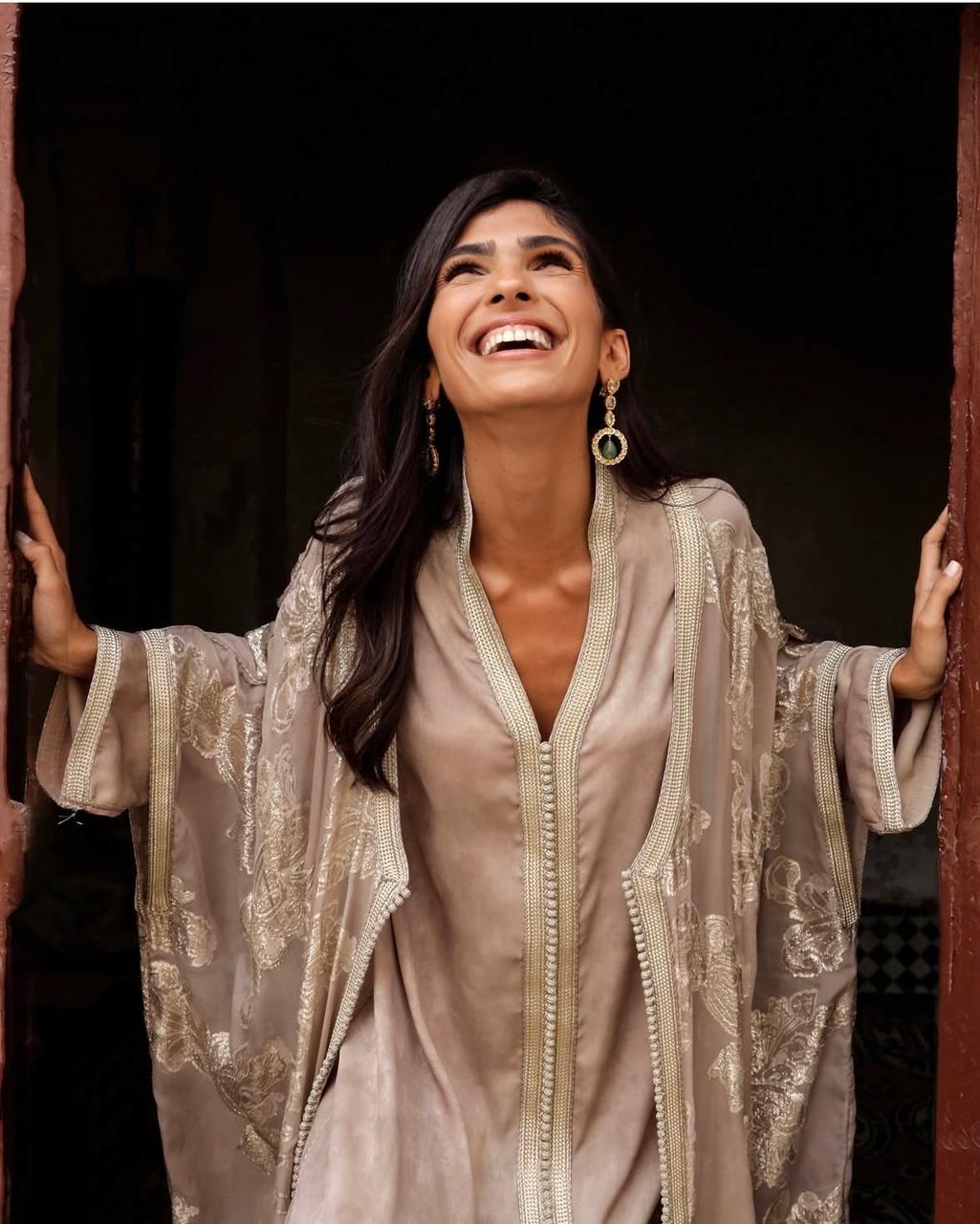 Metallic Caftan