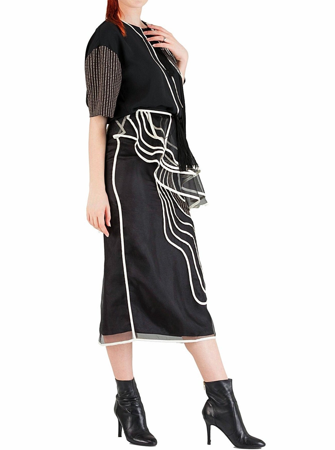 Black & White Skirt - 60% off