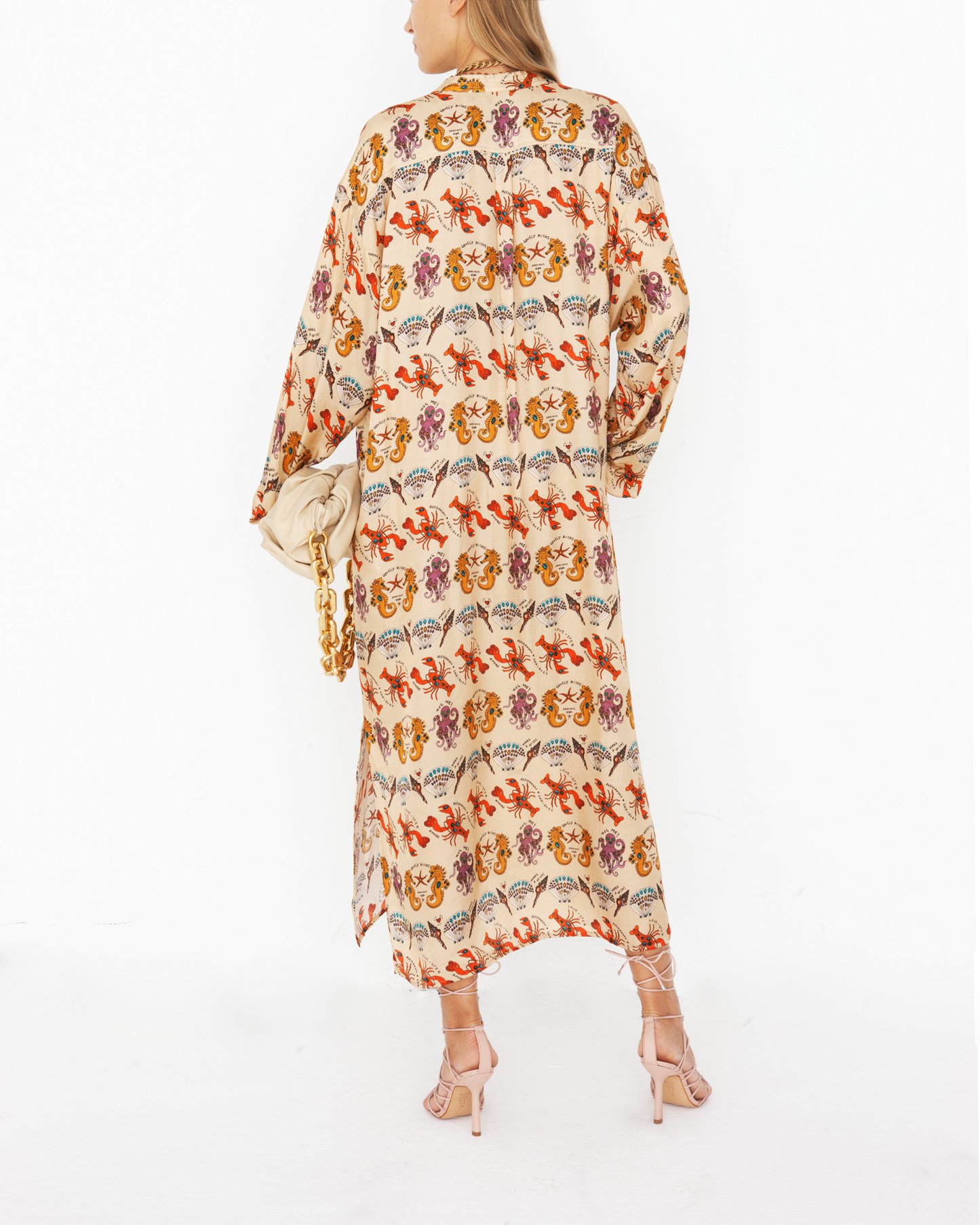 LONG BEIGE DRESS - 40% Off