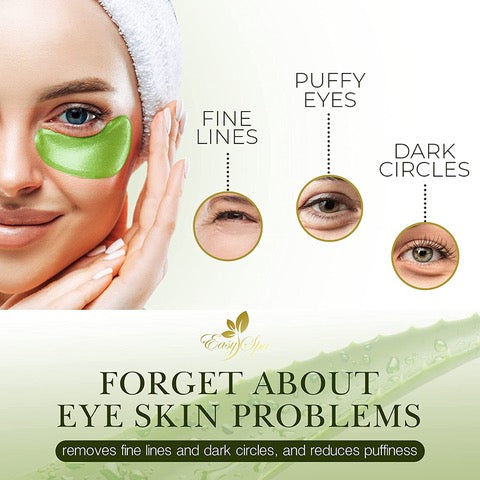 Masque sous les yeux, masque pour les yeux au gel d'aloe vera