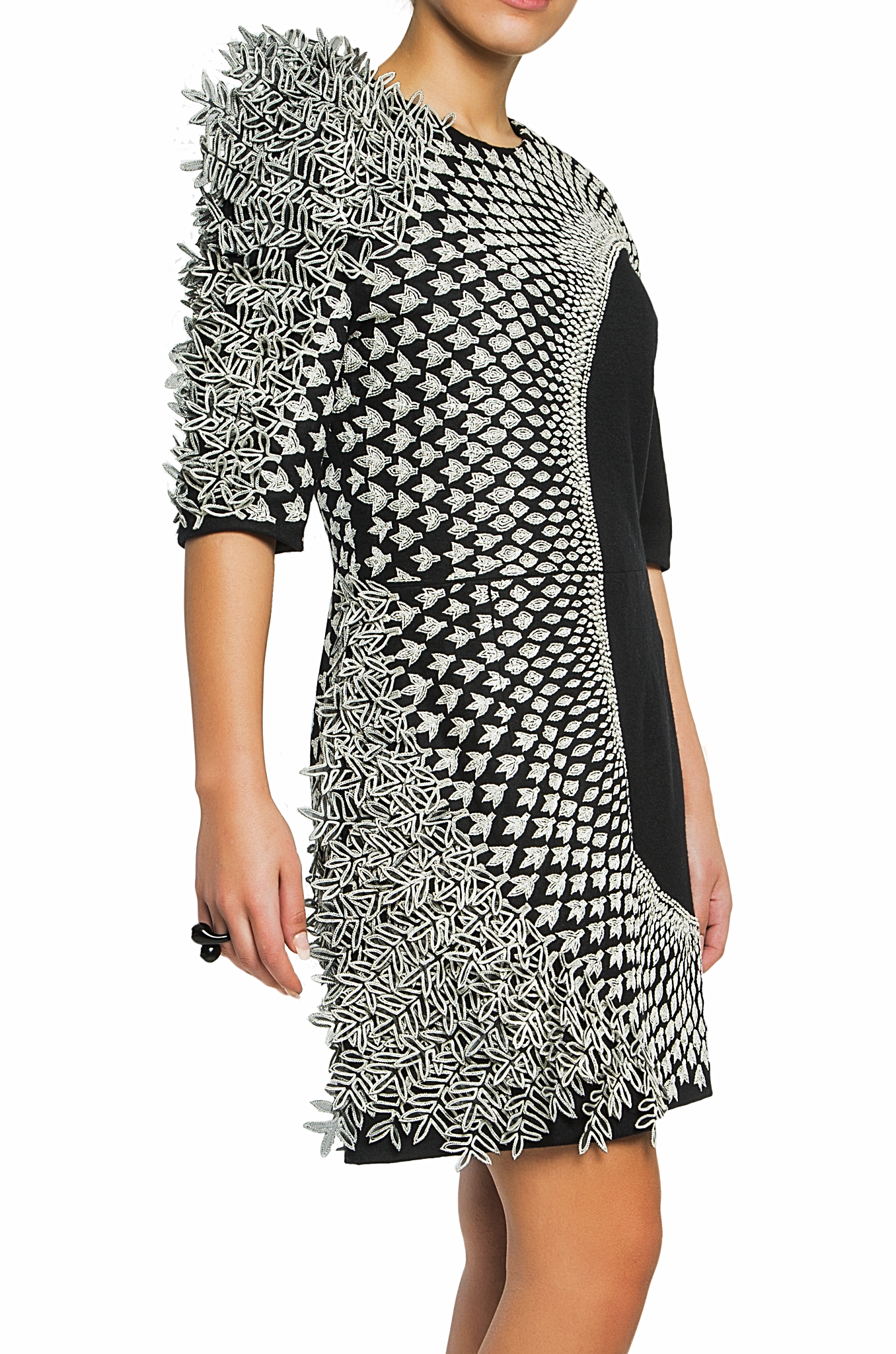 3D Nebula Short Dress - 80% off