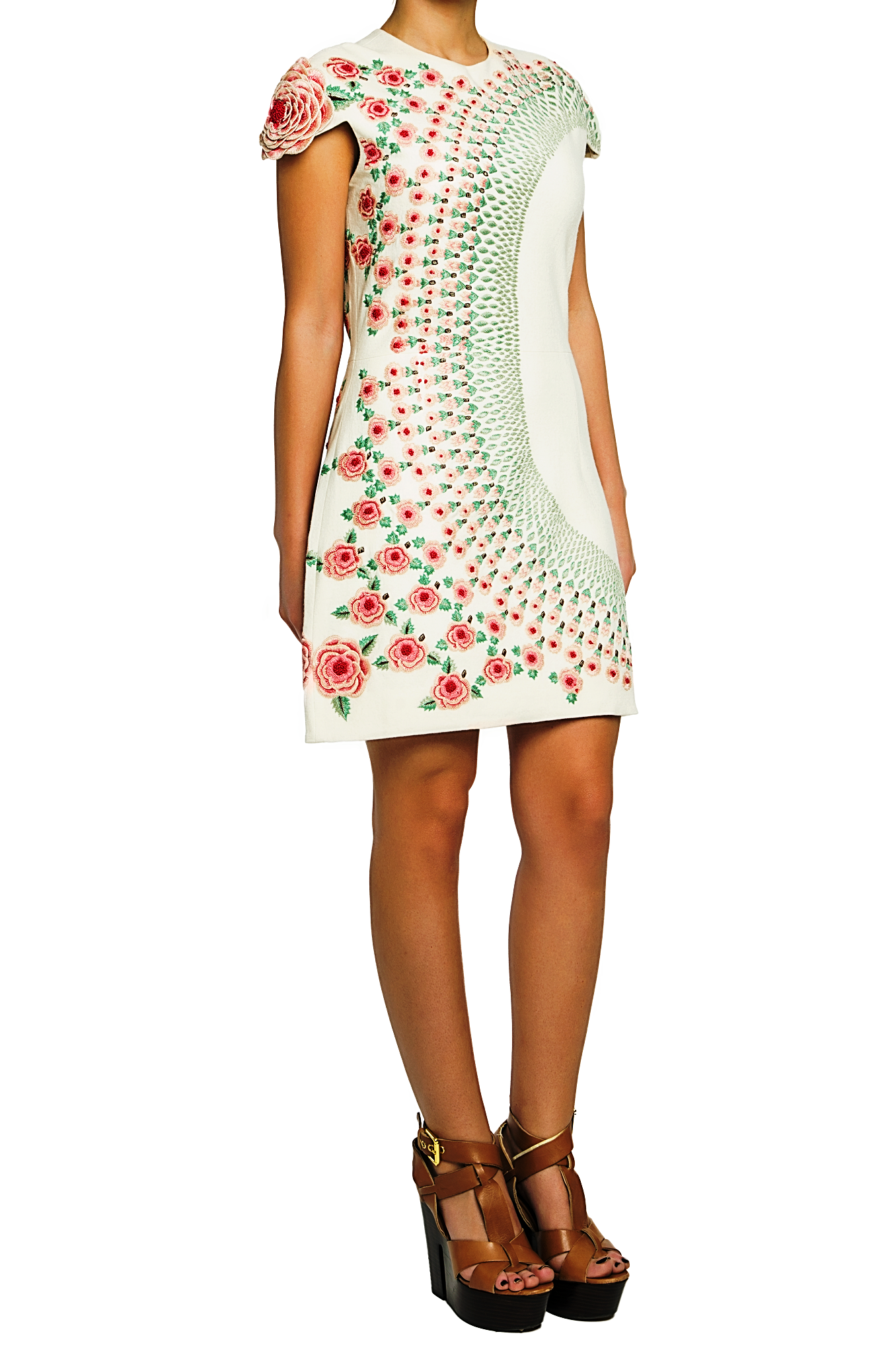 Hibiscus Short Dress - 85% off