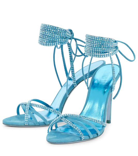 Holly Nicole embellished suede sandals - 40% Off