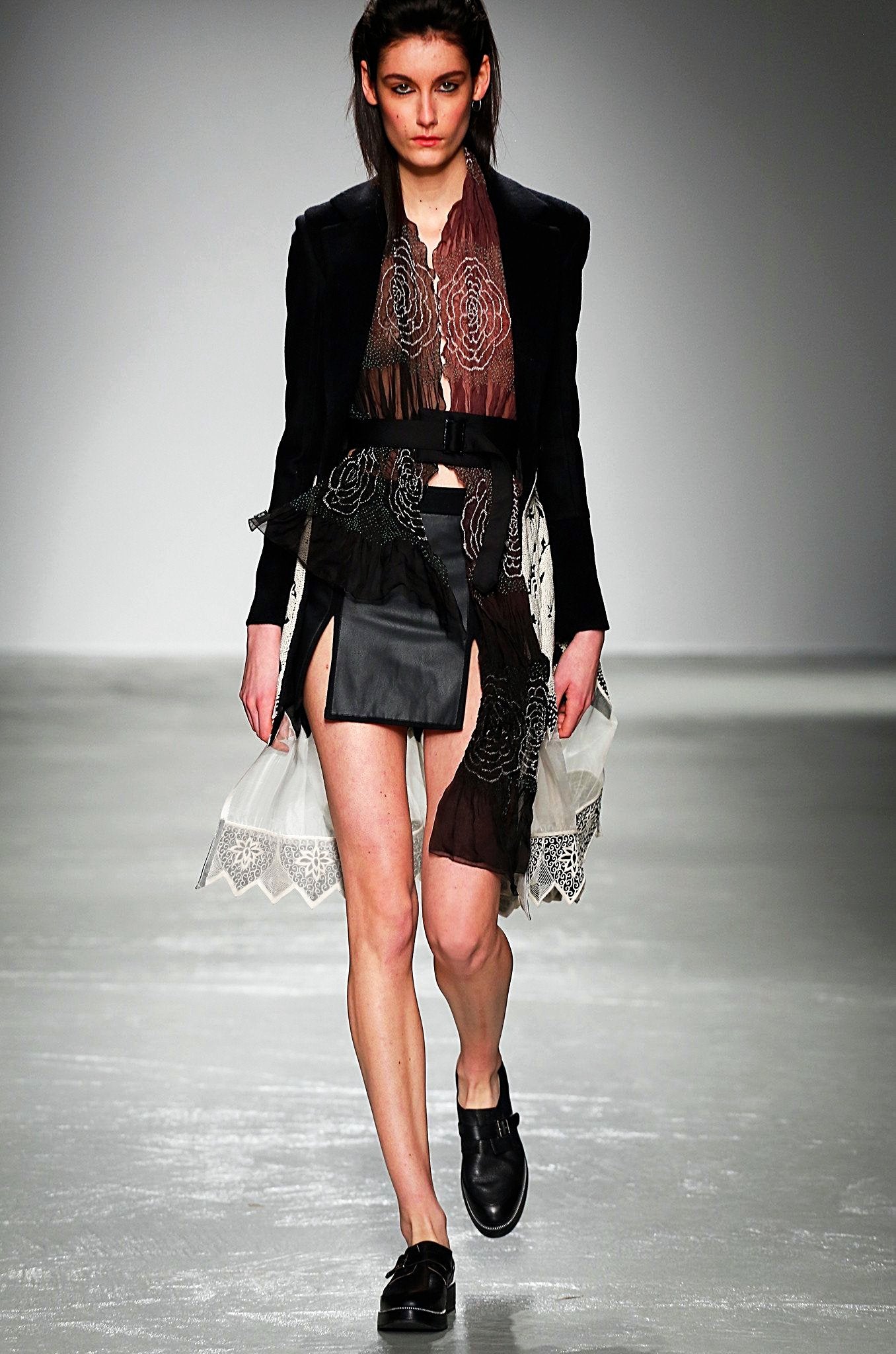 Lotus Alpaca Wool & Silk Organza Coat Dress - 70% off