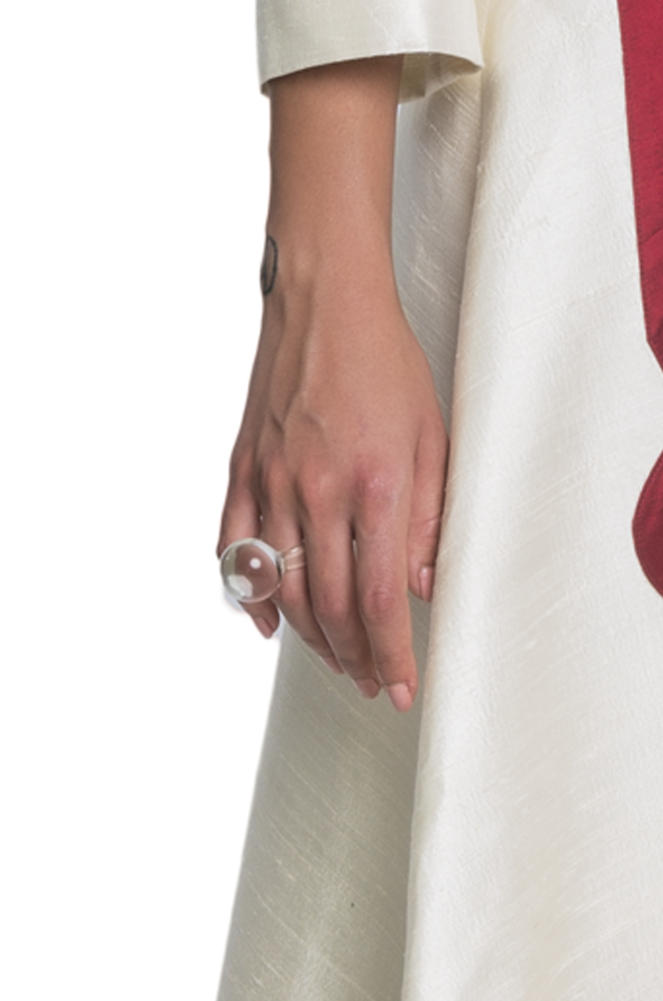 Globe - Transparent Glass Ring - 75% off