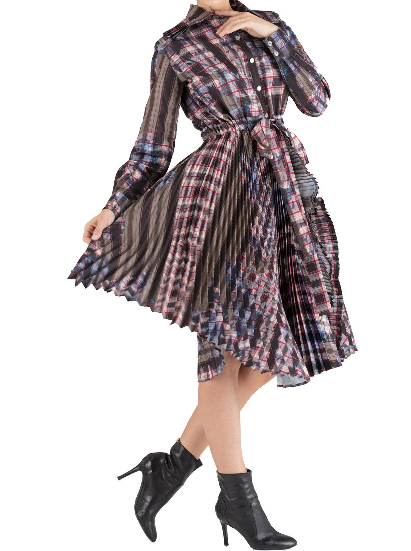 Pleated Dress - 85% off