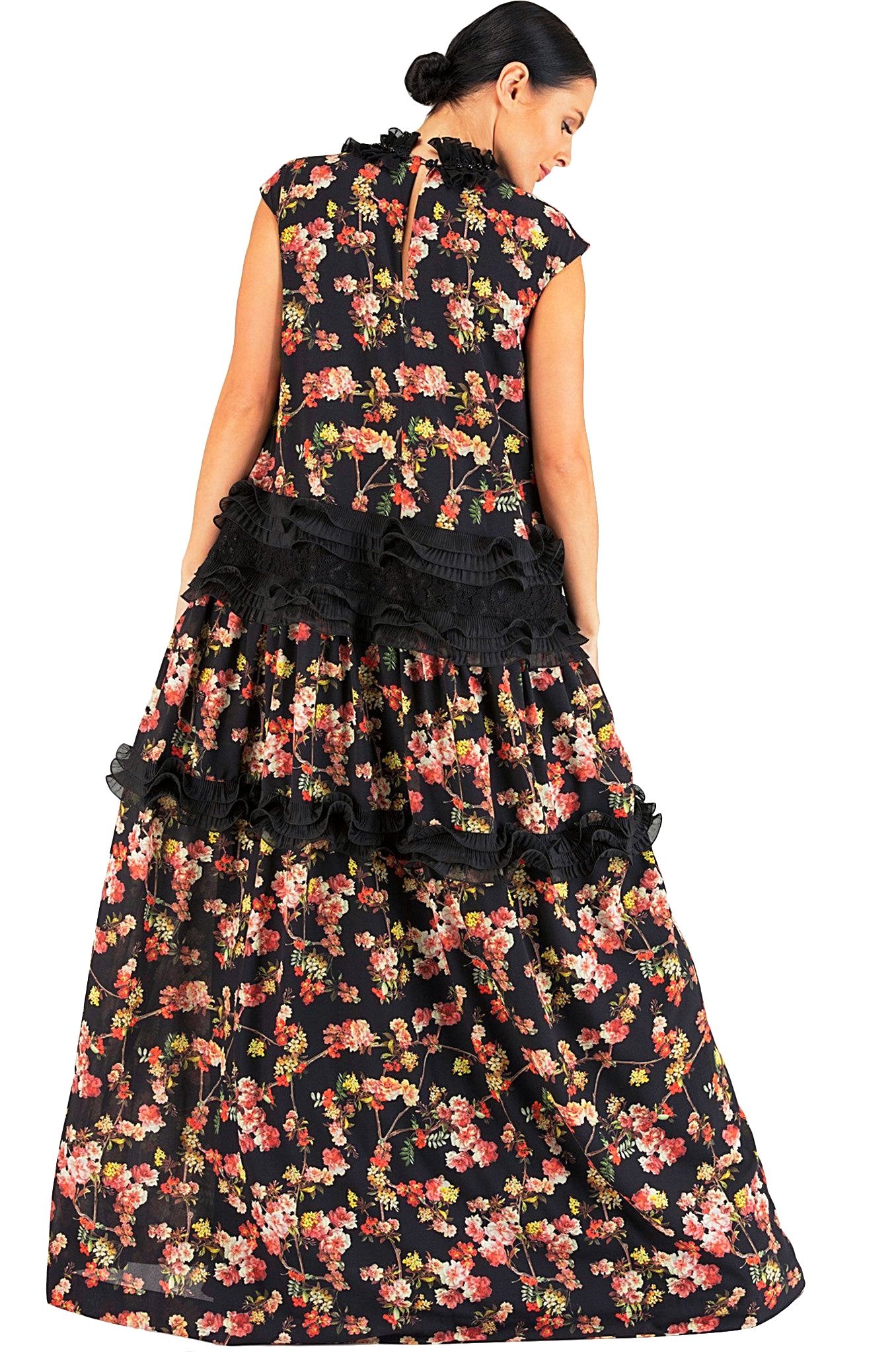 Multi Color floral dress - 80% off