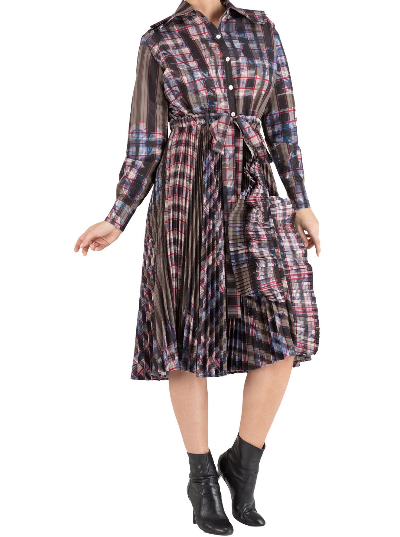 Pleated Dress - 85% off