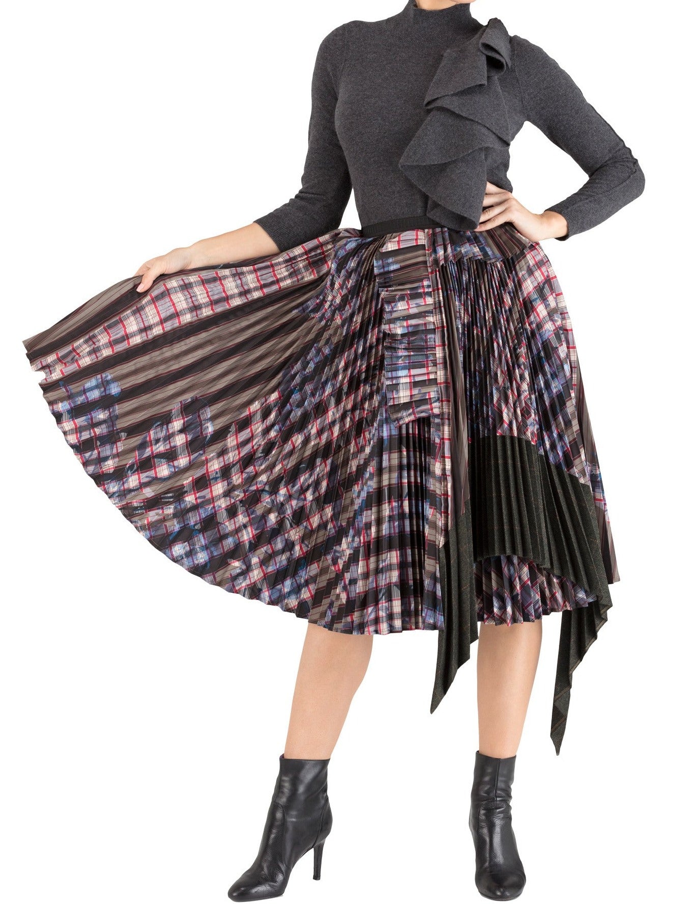 Top Turtle Neck with Ruffles - 80% off