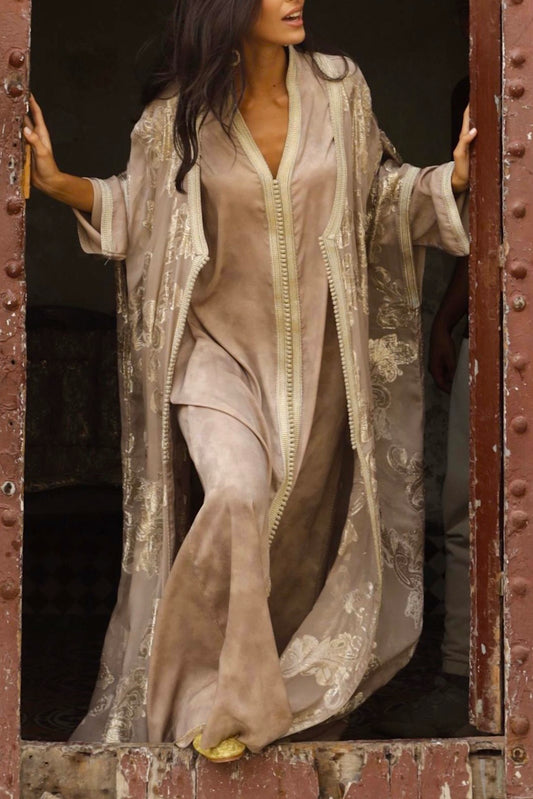 Metallic Caftan