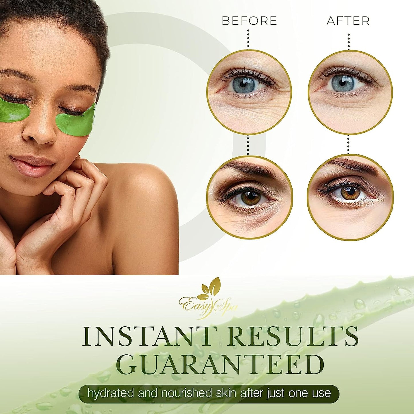 Under Eye Mask, Aloe Vera Gel Eye Mask