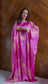 Fuchsia Silk Floral Caftan