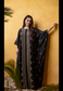 Gold Embroidered Black Caftan