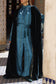 Navy Blue Selham Abaya