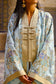 Babyblue Floral Caftan