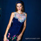 Silk Blue Ana Dress - 85% off
