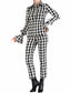 Bristol Pant / Black & White Plaid 85% off