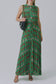 LONG GREEN DRESS - 40% Off