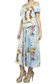 Off Shoulder Dress with Volie Panel - 75% off