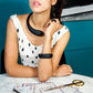 Black Cigar Glass Necklace 75% off