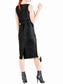 Robe plissée noire à -50 %