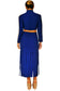 Navy Blue Skirt with Ribbons - 80% off