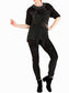 Black Feather Blouse - 80% off