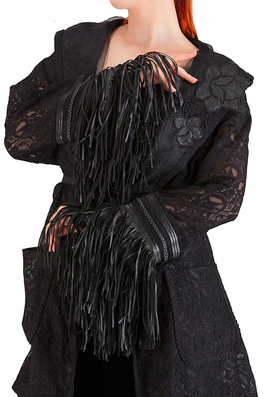 Black Lace Cardigan - 70% off