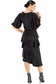 Black Ruffles Skirt - 80% off